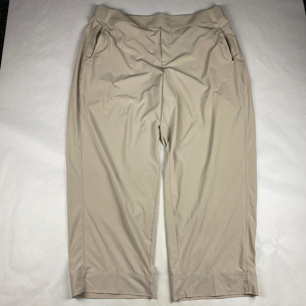 Athleta Brooklyn Heights High Rise Wide Trouser Pants Women's Size 22 - Flaw